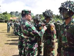 Penyematan Brevet Widya Yudha Taruna Akademi Militer Tingkat III TP 2022/2023