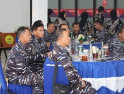 Dankormar Dampingi Kasal Terima Paparan Kesiapan Penembakan KRI FTH-361