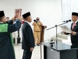 Iwansa, SH Dilantik Menjadi Anggota DPRD Muratara Pengganti Antar Waktu