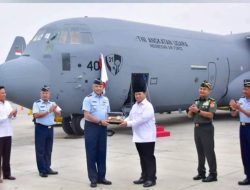 Pesawat C-130 J-Super Hercules Kedua Diserahterimakan Kepada TNI AU