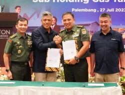 PT PGN Gandeng TNI AD Dalam Pengamanan Objek Vital Nasional 