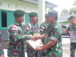 Lagi dan Lagi, Satgas Yonarmed 1 Kostrad Kembali Peroleh Penghargaan dari Pangdam XVI/Pattimura