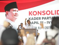 Konsolidasi Akbar, Sekjen Partai Gerindra Ajak Kadernya Menangkan Prabowo pada Pilpres 2024