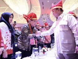 Bicara di Rakernas Apeksi XVI 2023 Makassar, Menhan Prabowo Tegaskan Pentingnya Hilirisasi