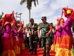 Pangdam I/BB Dampingi Tim Wasev Pusterad Tinjau program TMMD ke-117 Kodim 0207/SML