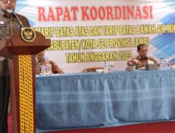 Sekda Sudirman Buka Rakor Tarif Batas Atas dan Bawah Air Minum 