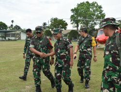 Kodim 0416/Bute Sambut Kunjungan Kerja Tim Wasev TMMD dari Mabesad