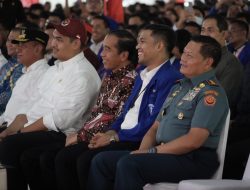 Panglima TNI Dampingi Kunker Presiden Jokowi ke Medan