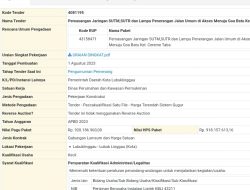 ULP Lubuklinggau Tunjuk Pemenang Tender Listrik Tidak Sesuai Syarat Yang Dibuatnya