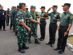 Kasad Lakukan Kunjungan di Bumi Sriwijaya 