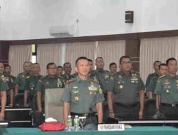 Pangdam II/Sriwijaya Ikuti Seminar Nasional Peringatan HUT Ke-78 TNI Tahun 2023 Secara Virtual 