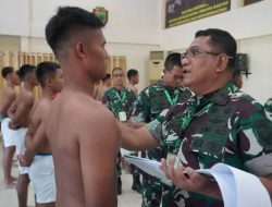 Brigjen TNI Ruslan Effendy Pimpin Sidang Parade Calon Tamtama Tingkat Panda Kodam II/Sriwijaya 