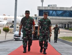 Danrem 042/Gapu Sambut Kunjungan Pangdam II/Sriwijaya di Jambi 