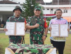 Brigjen TNI Supriono Pimpin Upacara Penutupan TMMD Ke-118 Kodim 0419/Tanjab