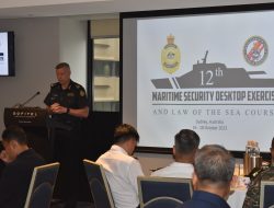 Bakamla RI Ikuti Maritime Security Desktop Exercise (MSDE) ke-12 di Sydney