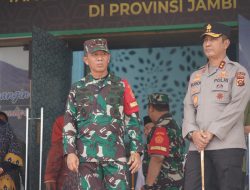 Pangdam II/Sriwijaya Pimpin Langsung Pengamanan VVIP Kunker Wapres RI di Jambi 