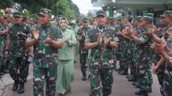 Korem 042/Gapu Gelar Acara Lepas Sambut Danrem, dari Brigjen TNI Supriono Kepada Kolonel Inf Rahmad 