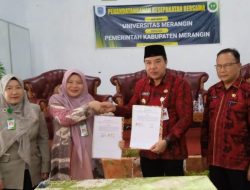 Pemkab Merangin MoU dengan Universitas Merangin, Pj Bupati: Mari Kita Tingkatkan SDM