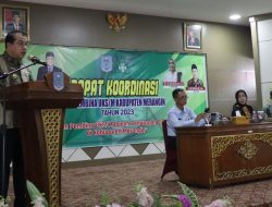 Pj Bupati Buka Rakor Tim UKS/Madrasah Merangin 2023, Guna Wujudkan Sekolah yang Sehat dan Bersih