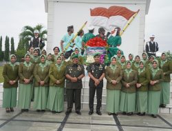 Peringati Hari Juang TNI AD ke-78 Tahun 2023, Korem 042/Gapu Gelar Ziarah Rombongan Ke TMP Satria Bhakti Jambi 