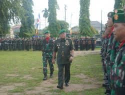 Korem 042/Gapu Laksanakan Upacara Hari Juang  TNI AD Tahun 2023