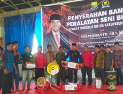 Edi Purwanto Beri Bantuan Gamelan Jawa ke PKJM dan Sejumlah Sanggar Seni