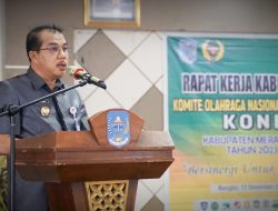 Buka Rakerkab KONI Merangin 2023, Pj Bupati H Mukti: KONI Organisasi Berprinsip dan Berorientasi