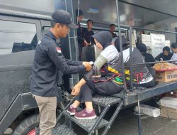 Dokkes Polres Kerinci Cek Kesehatan Personel Siaga Bencana Banjir