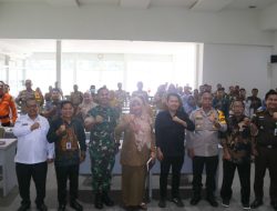 Pastikan  Kelancaran Pemilu 2024, Dandim 0416/Bute Hadiri Rakor Distribusi Logistik di Aula KPU Bungo