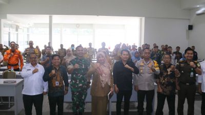 Pastikan  Kelancaran Pemilu 2024, Dandim 0416/Bute Hadiri Rakor Distribusi Logistik di Aula KPU Bungo