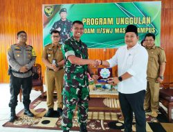 Dukung Program Kodam II/Sriwijaya Masuk Kampus, Dandim 0420/Sarko Berikan Kuliah Umum di STAI Darul Ulum