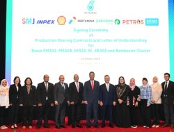 Pertamina dan Petronas Resmi Kelola Blok SK510 di Pantai Serawak Malaysia