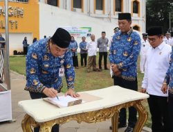 Ribuan ASN Merangin Berikrar Nelitas pada Pemilu 2024