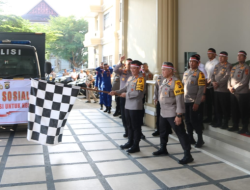 Kapolda Jambi Lepas Bantuan 12.000 Paket Sembako Bakti Sosial Presisi Untuk Negeri