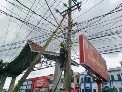 PLN Icon Plus Sumbagteng Tertibkan Fiber Optik Tanpa Izin