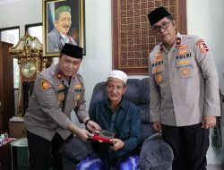 Ops NCS Polri Kunjungi Ponpes Bumi Shalawat Sidoarjo, Gus Ali Doakan Pemilu Aman dan Damai