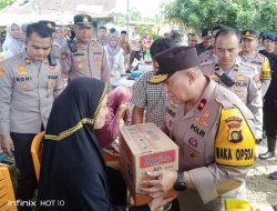 Aksi Kemanusiaan, Usai Tinjau Banjir di Sungai Penuh Wakapolda Jambi Cek Kondisi Banjir di Tebo