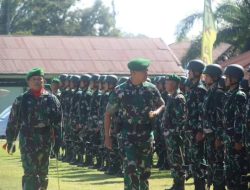 Pendidikan Kejuruan Bintara Infanteri TNI-AD Resmi dibuka Oleh Danrindam II/Sriwijaya