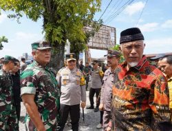 Hari Pencoblosan, Danrem 032/Wbr Bersama Forkopimda Sumbar Turun Langsung Cek TPS