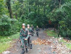 Uji Ketahanan Fisik & Mental, Siswa Dikma Tamtama TNI-AD Gel. II TA. 2023 Berjalan Kaki (Hanmars) Sejauh 30 KM