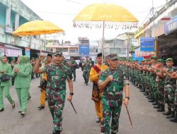 Kunjungi Korem 043/Gatam, Pangdam II/Swj : Babinsa Harus Bantu Masyarakat