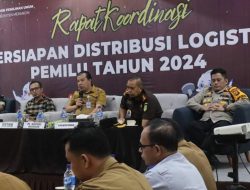 PEMILU 2024: Pj Bupati Cek Sarana Pendistribusian Logistik