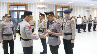 Pimpin Sertijab Kapolres Tanjabbar, Ini Pesan Kapolda Jambi