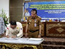 Pj Bupati Apresiasi Kepala OPD Teken Komitmen Tentang KIP