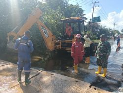 Peduli Korban Banjir, PEP Ramba Fied Perbaiki Jalan Rusak Hingga Salurkan Bantuan Kemanusiaan