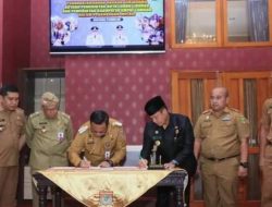 Pemkot Lubuklinggau-Kabupaten Empat Lawang Teken MoU • Upaya Pengendalian Inflasi