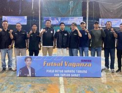 Turnamen Futsal Vaganza SMSI Tanjabbar Rebut Piala Ketua Karang Taruna dan Hadiah Jutaan