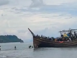 Terpantau Radar Diduga Kapal Imigran Rohingya , Kapolres Aceh Timur Gandeng TNI AL dan Panglima Laot Lakukan Pemantauan