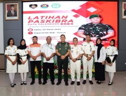 Latihan Paskibra Kota Palembang 2024, Danrem : Pemuda Akan Pimpin Indoneia Emas 2045