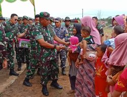 TMMD -119, Kodam II/Swj Bantu Pemerintah Sejahterakan Masyarakat Sumbagsel